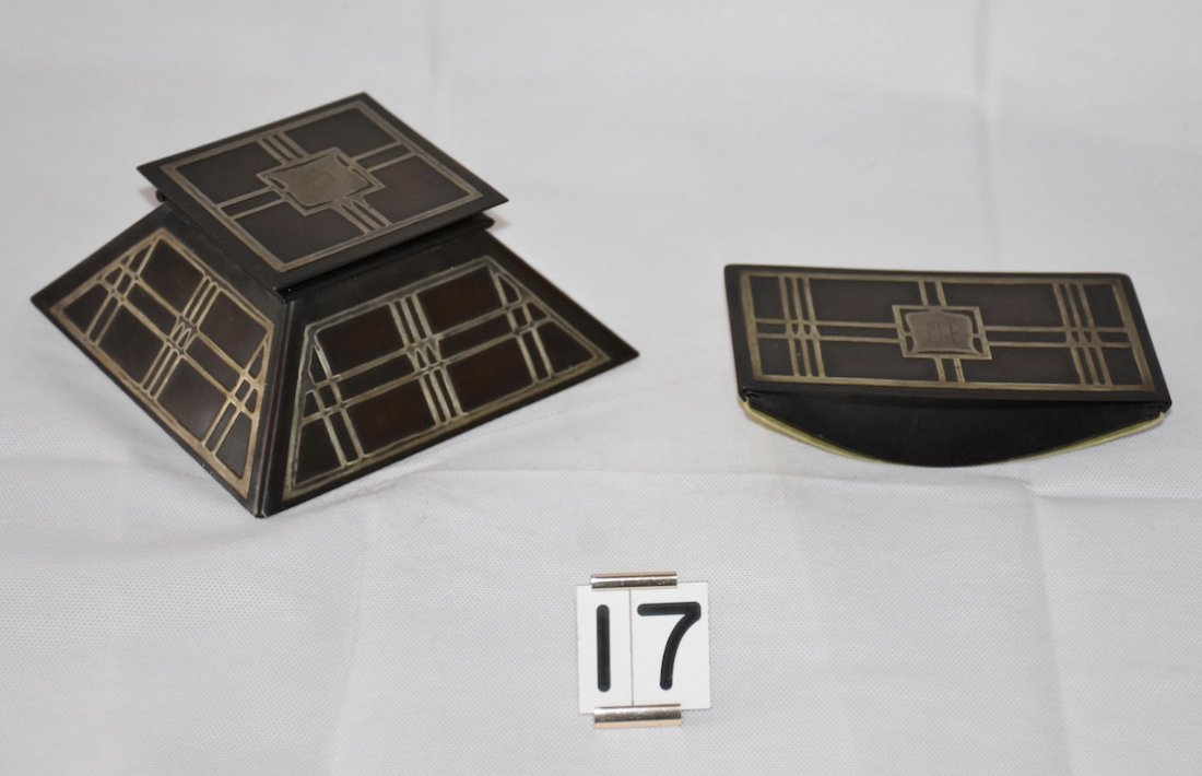 Arts and Crafts Desk Piece (1 of 2)