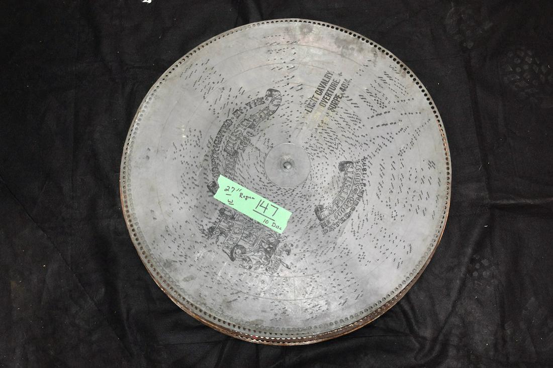 Regina 27" Music Box Discs (1 of 1)