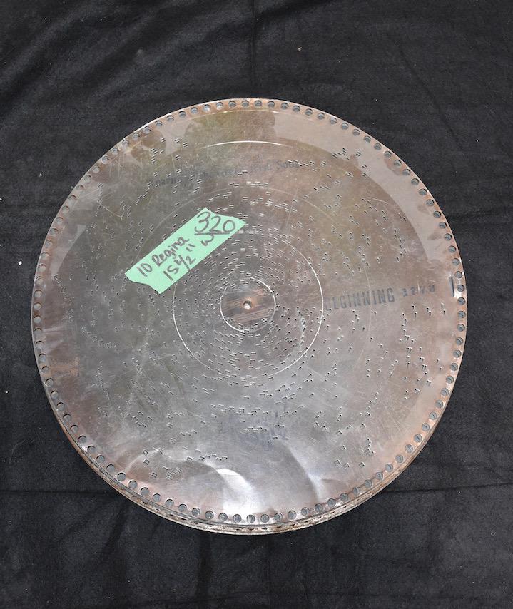 10 Regina 15-1/2" discs: 10 total