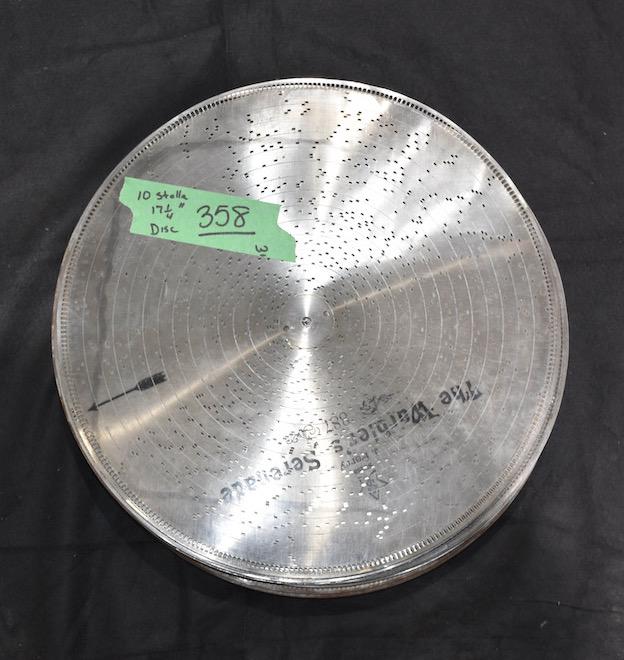 Stella 17-1/4" Music Box Discs (1 of 1)