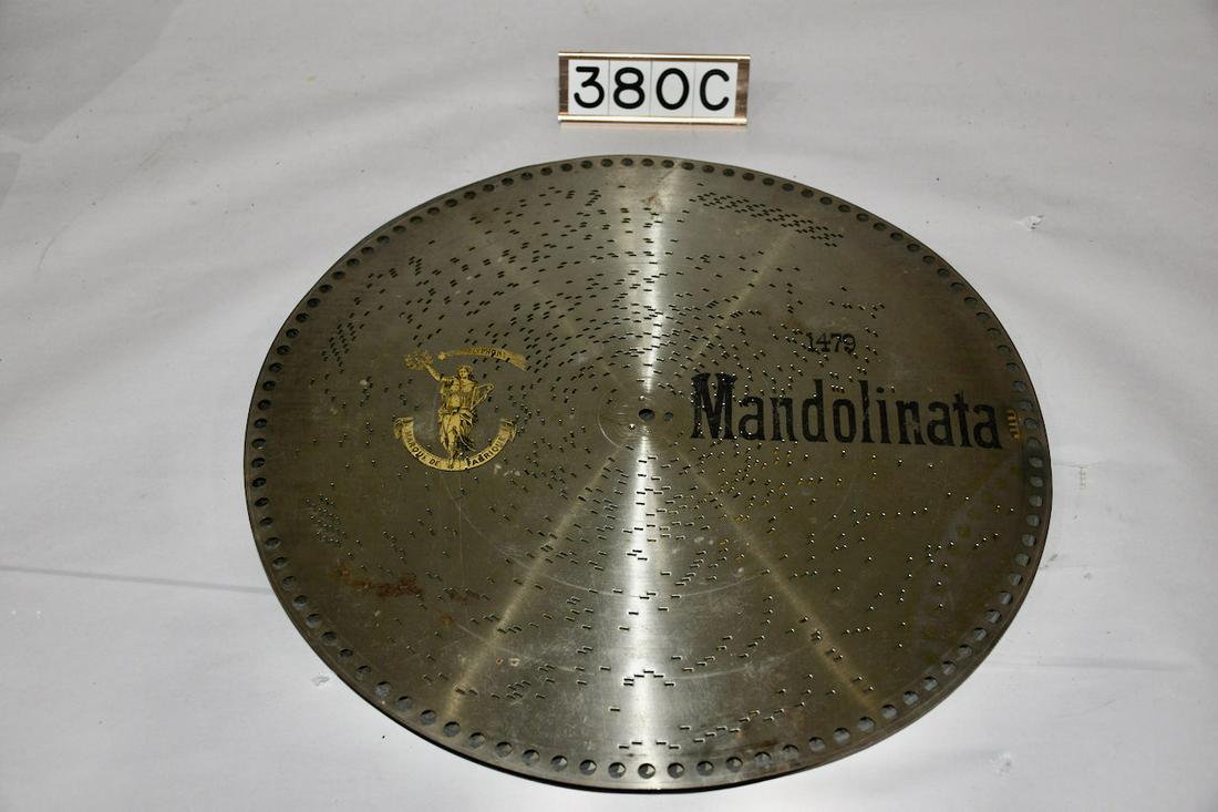 10 Polyphone 15-1/2 music box discs (1 of 1)