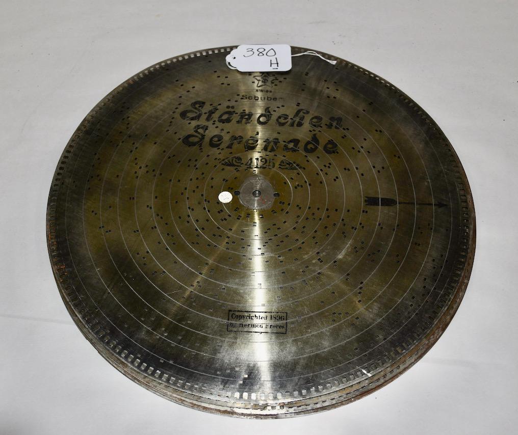 10 Stella 15-1/2" music box discs (1 of 1)