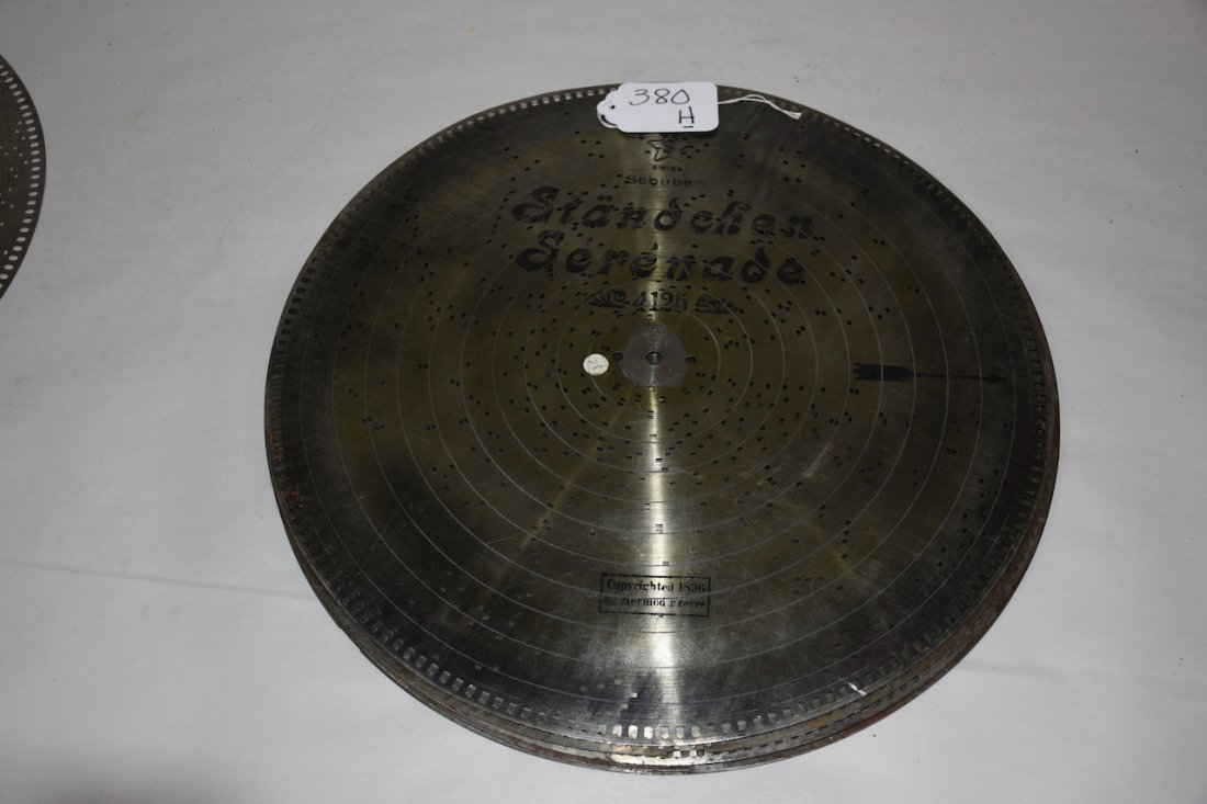 13 Stella 15-1/2" music box discs (1 of 1)