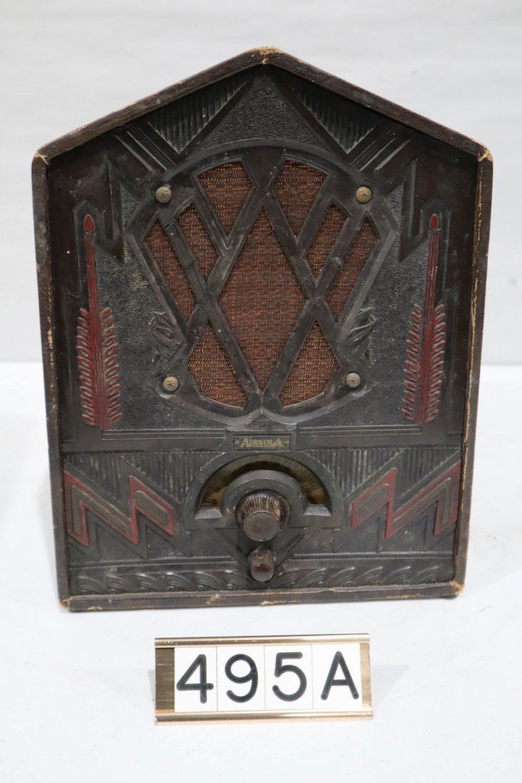 Audiola Cathedral Radio & Grundig Radio (1 of 2)