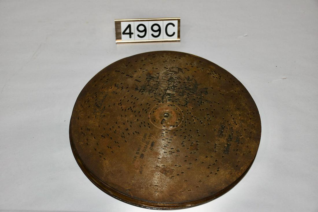 10 Regina 11" music box discs (1 of 1)