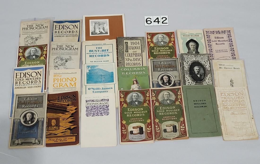 Approx. 20 Original Record Catalogs (1 of 1)