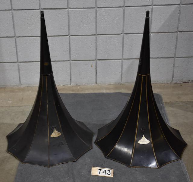 2 Edison Home Morning Glory Horns (1 of 3)