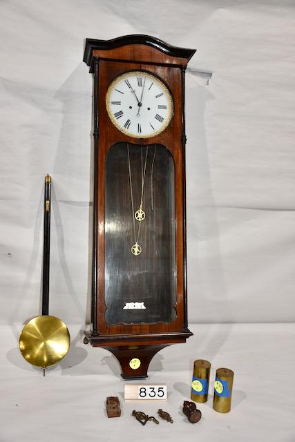Vienna Rosewood 2-weight Regular Wall Clock (1 of 2)