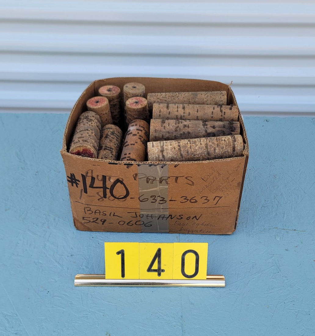 30 Roller Organ Wood Cobs: 30 Roller Organ Wood Cobs