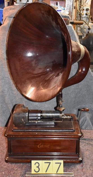 Edison Opera Cylinder Phonograph. (1 of 3)