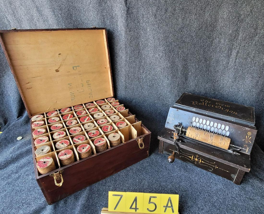 Gem Wood Cob Roller Organ with 33 cobs (1 of 1)