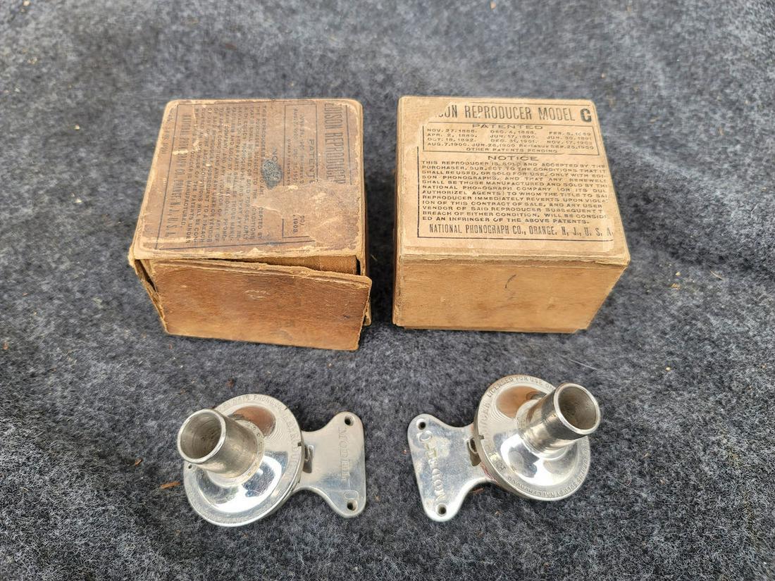 2 Edison "C" Reproducers (1 of 2)