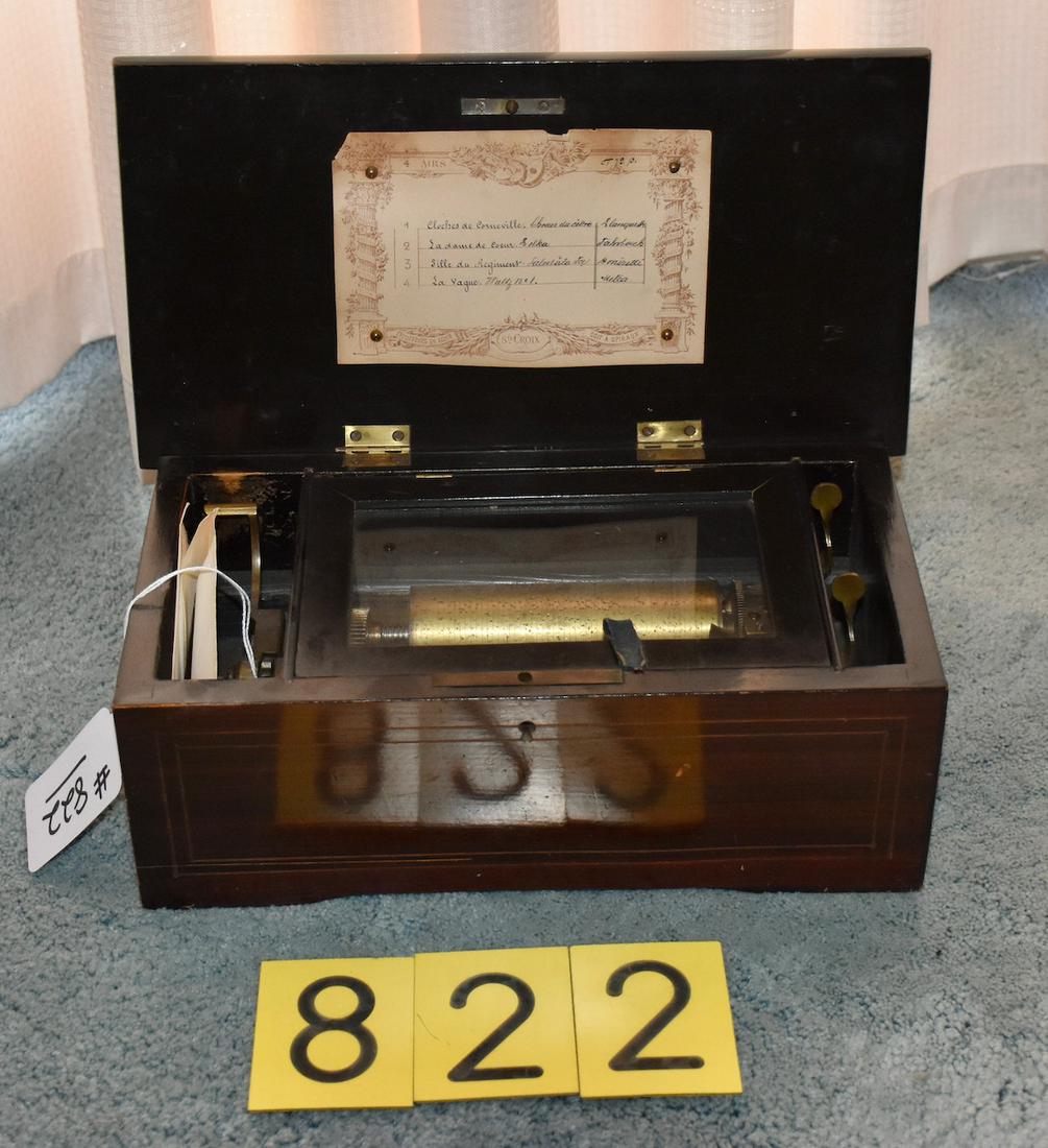 St. Croix Cylinder Music box (1 of 3)