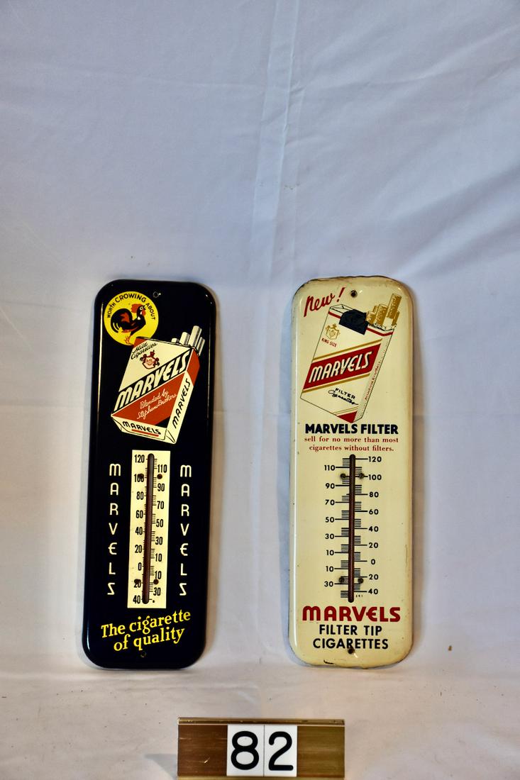 2 Marvel Cigarette Thermometers (1 of 3)
