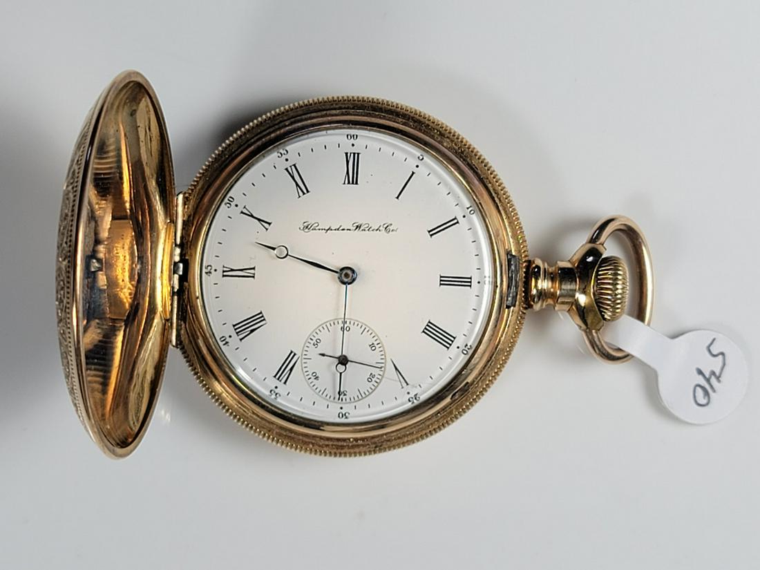 Hampden Hunting Case Pocket Watch (1 of 3)