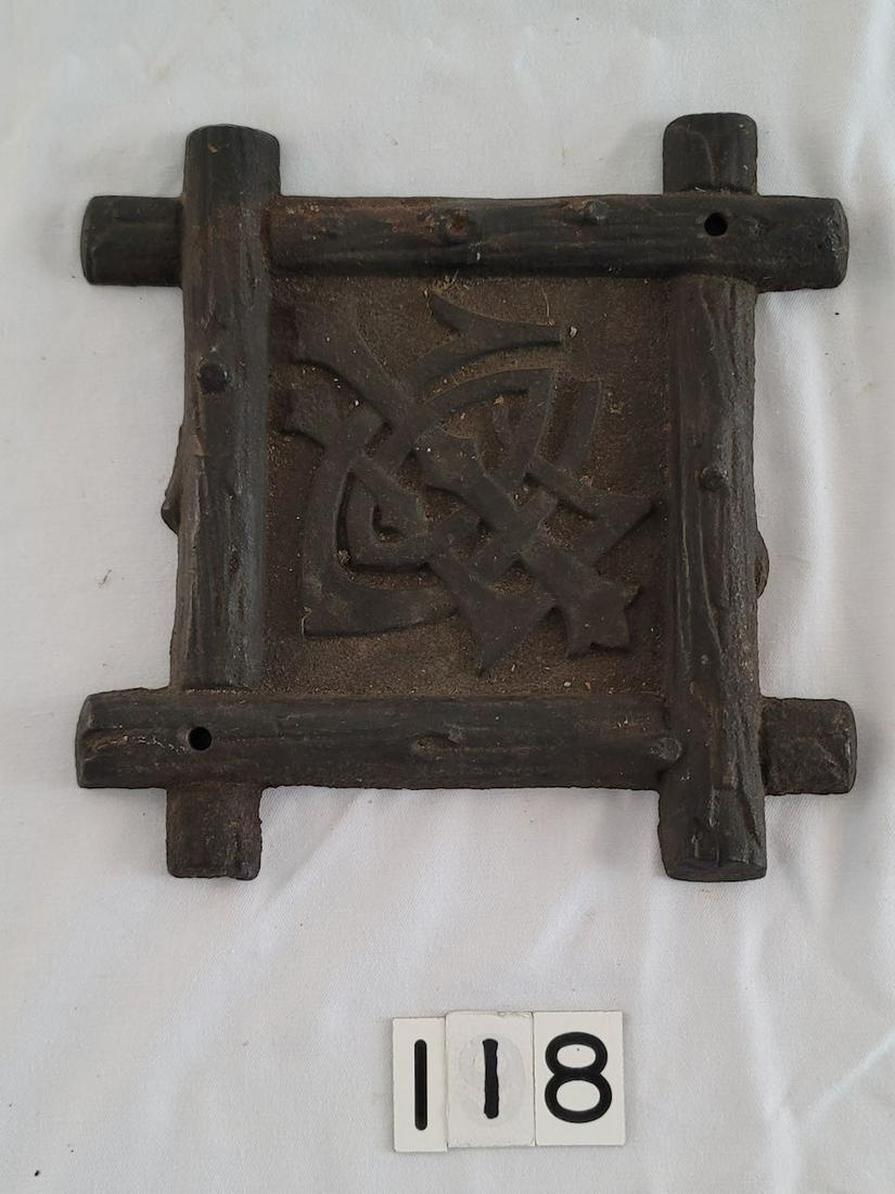 Cast Iron Fire Insurance Marker (1 of 4)