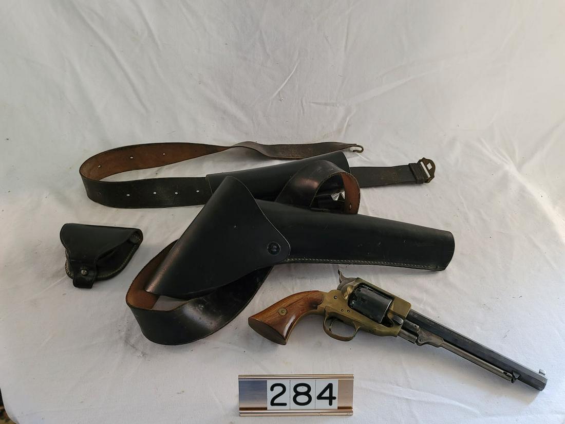 Navy Arms 36 Cal. with Holster cap Box & Cartridge Box, (1 of 3)