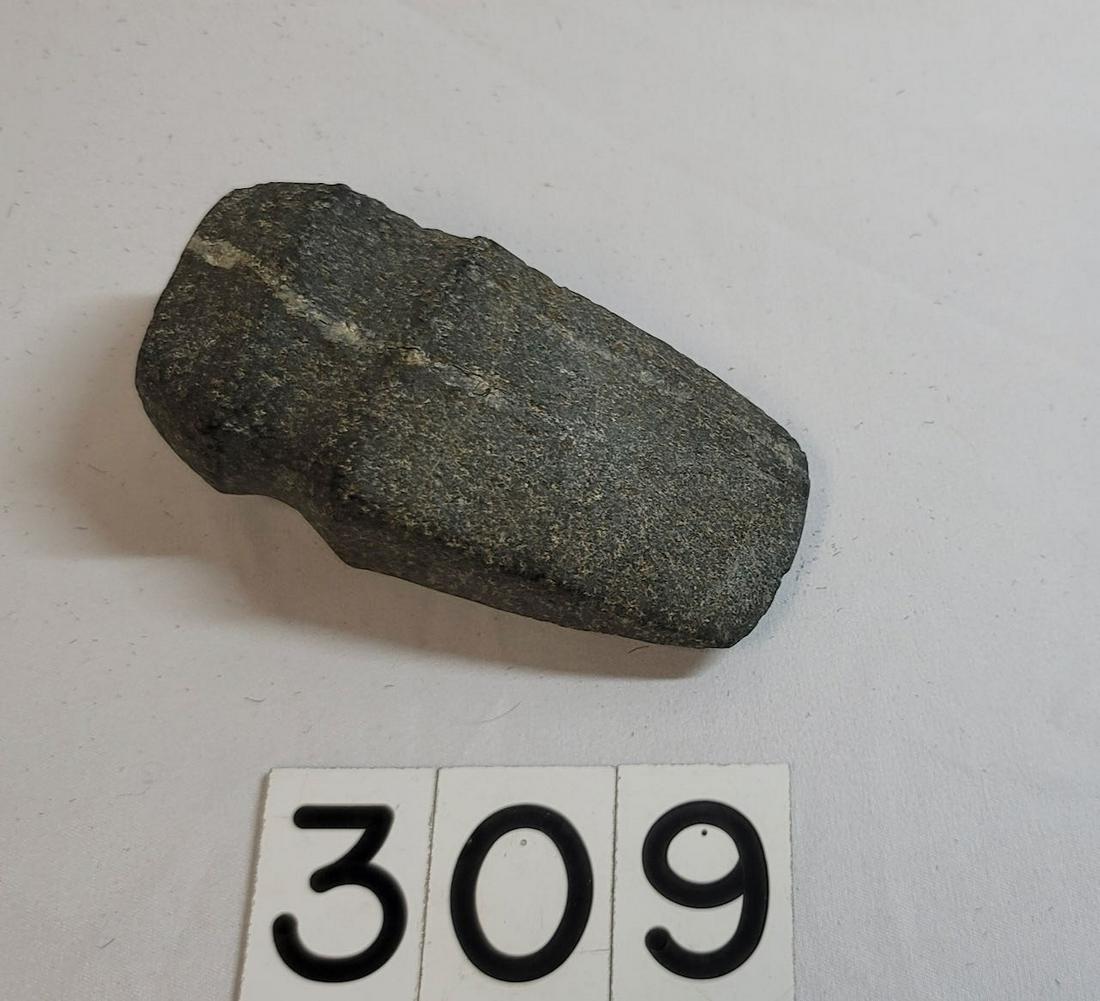 Native American Indian Artifact - Stone Axe Head (1 of 2)