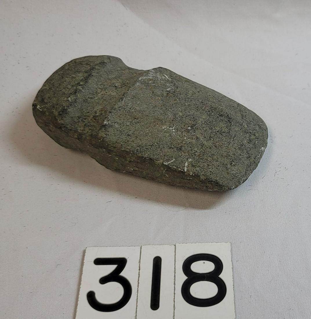 Native American Indian Artifact - Stone Axe Head (1 of 2)
