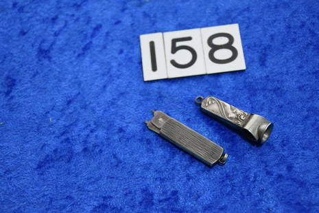 2 Sterling Tip Cutters: One with Ladies head
