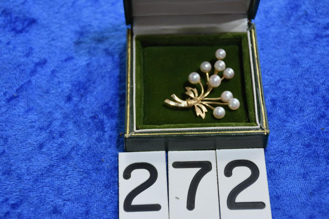 14K Gold Brooch (1 of 1)