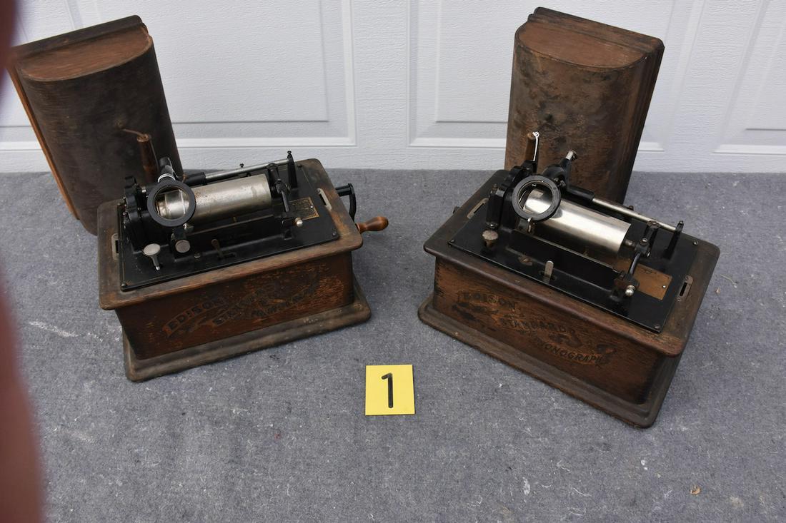 2 Edison Standard Phonographs (1 of 1)