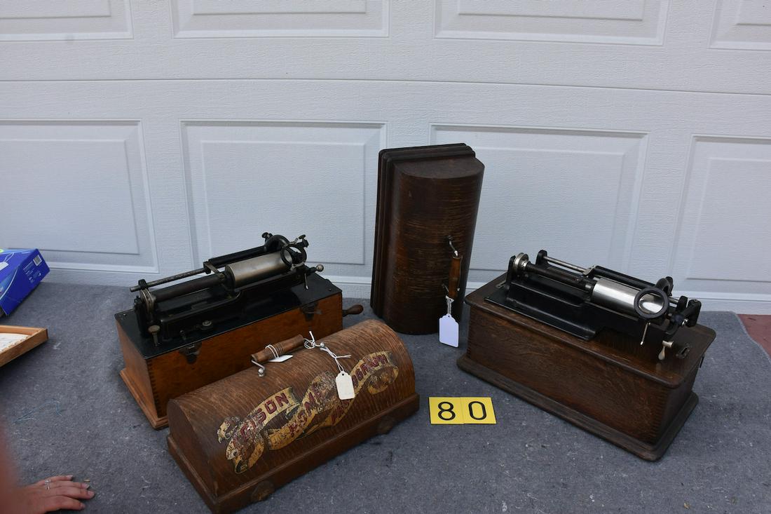 2 Edison Home Cylinder Phonograph (1 of 1)