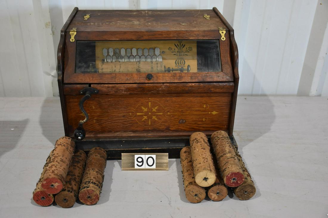 Concert Wood Cob Roller Organ (1 of 3)