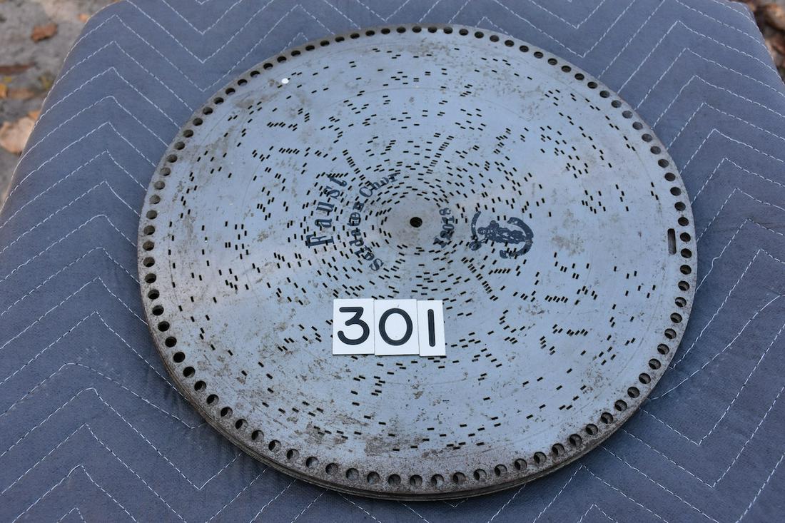 Polyphon 14-1/4" Music Box Discs (1 of 1)