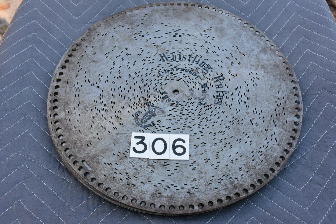 Polyphon 14-1/4" Music Box Discs (1 of 1)