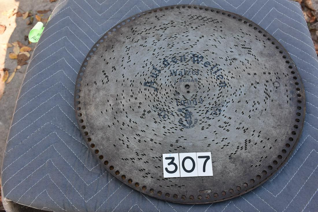 Polyphon 15-3/4" Music Box Discs (1 of 1)