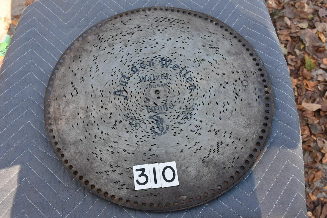 Polyphon 15-3/4" Music Box Discs (1 of 1)