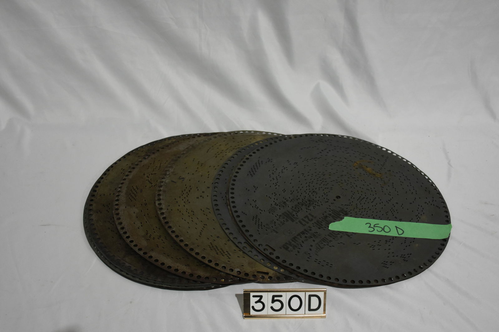 Polyphon 15-1/2" Music Box Discs (1 of 1)