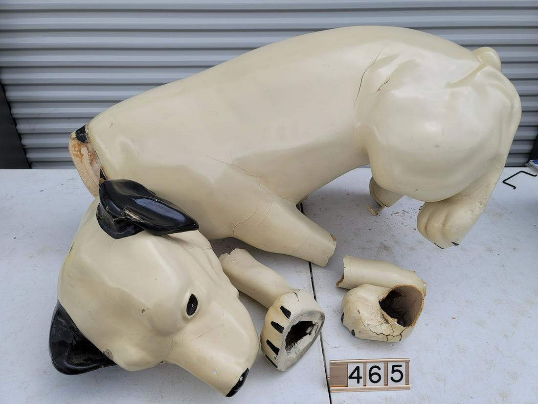 Paper Mache Nipper Dog (1 of 1)