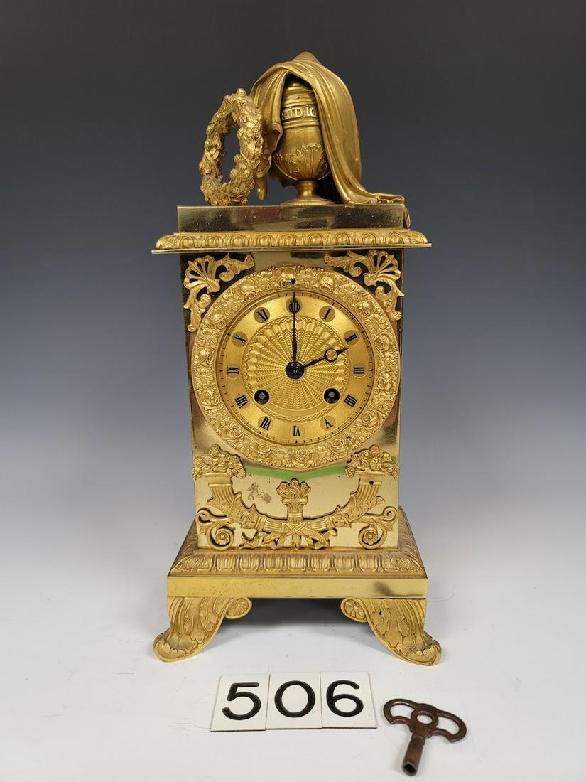 French Brass Shelf Clock (1 of 3)