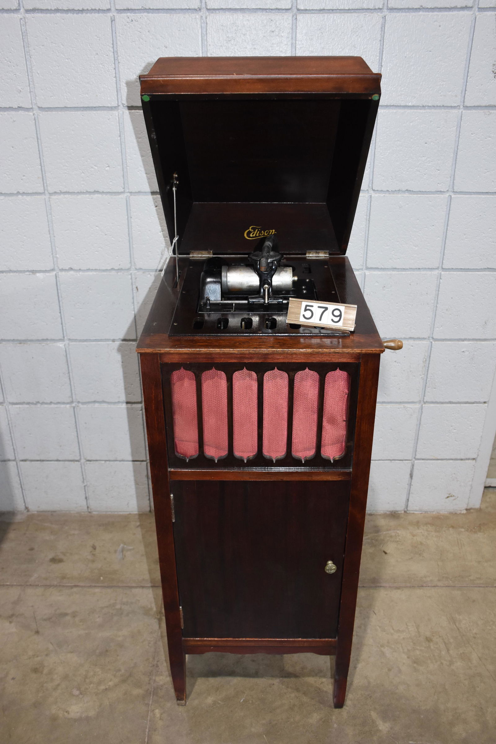 Edison Amberola 75 Cylinder Phonograph (1 of 1)