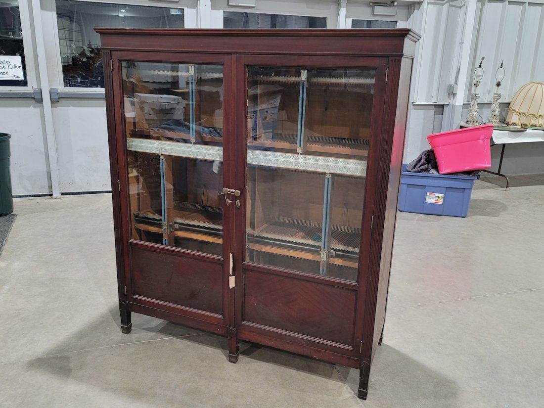 Pooley Double Door Record Cabinet (1 of 5)