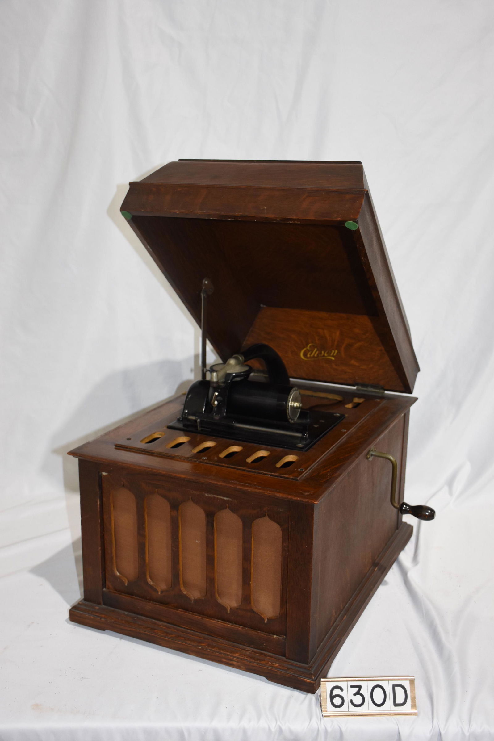 Edison Amberola "50" Cylinder Phonograph (1 of 2)