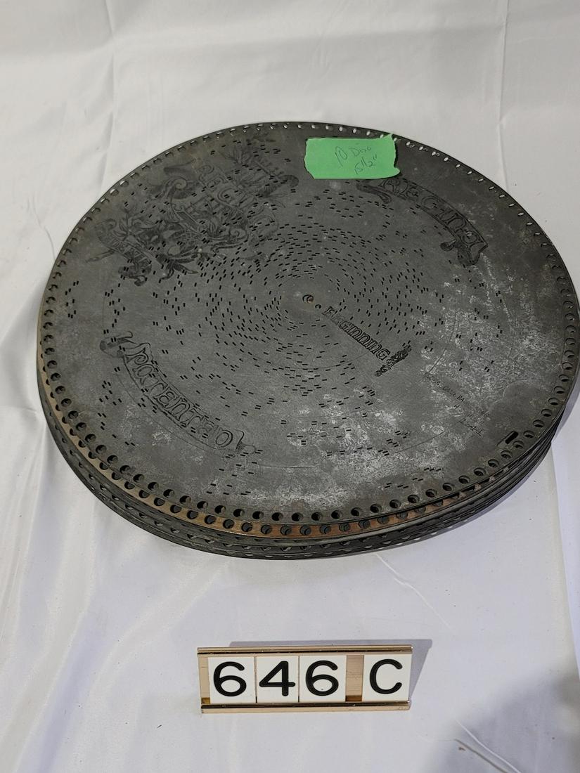 10 15-1/2"  Regina Discs (1 of 1)