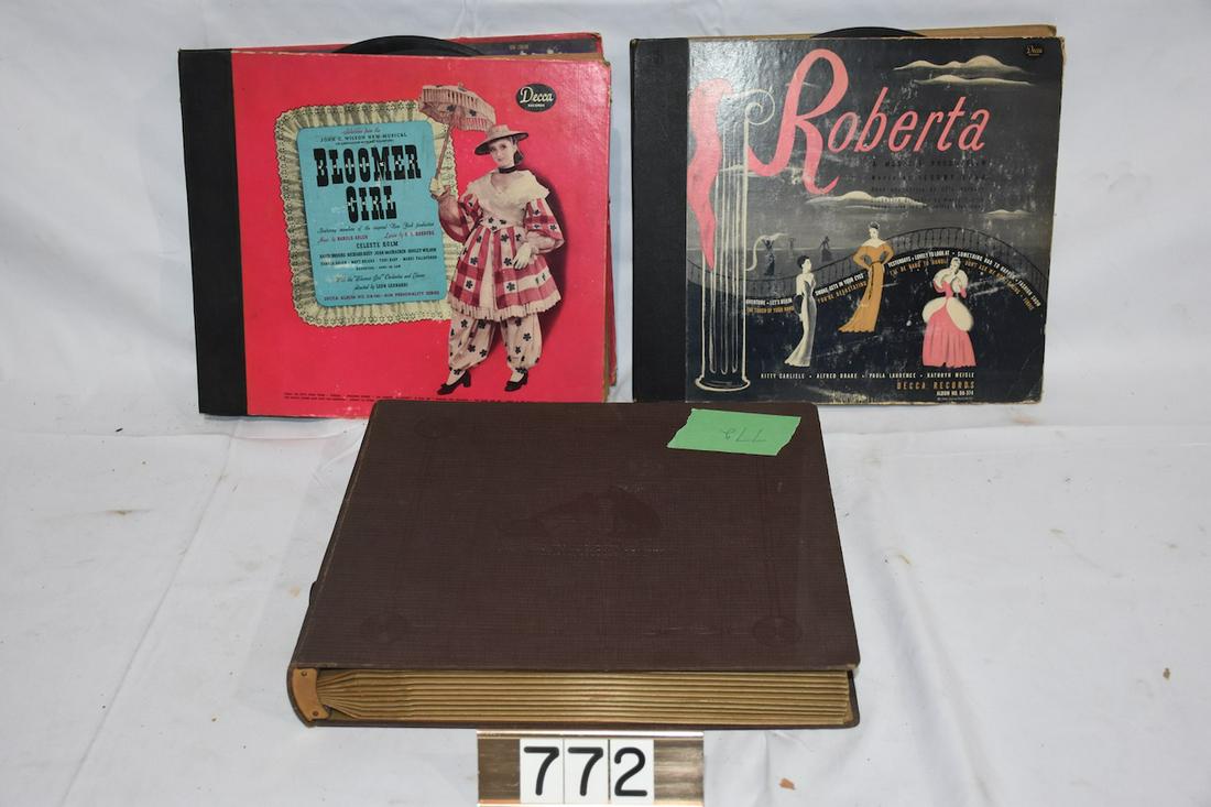 Group of Standard & Harmony 10" Disc Record (1 of 1)