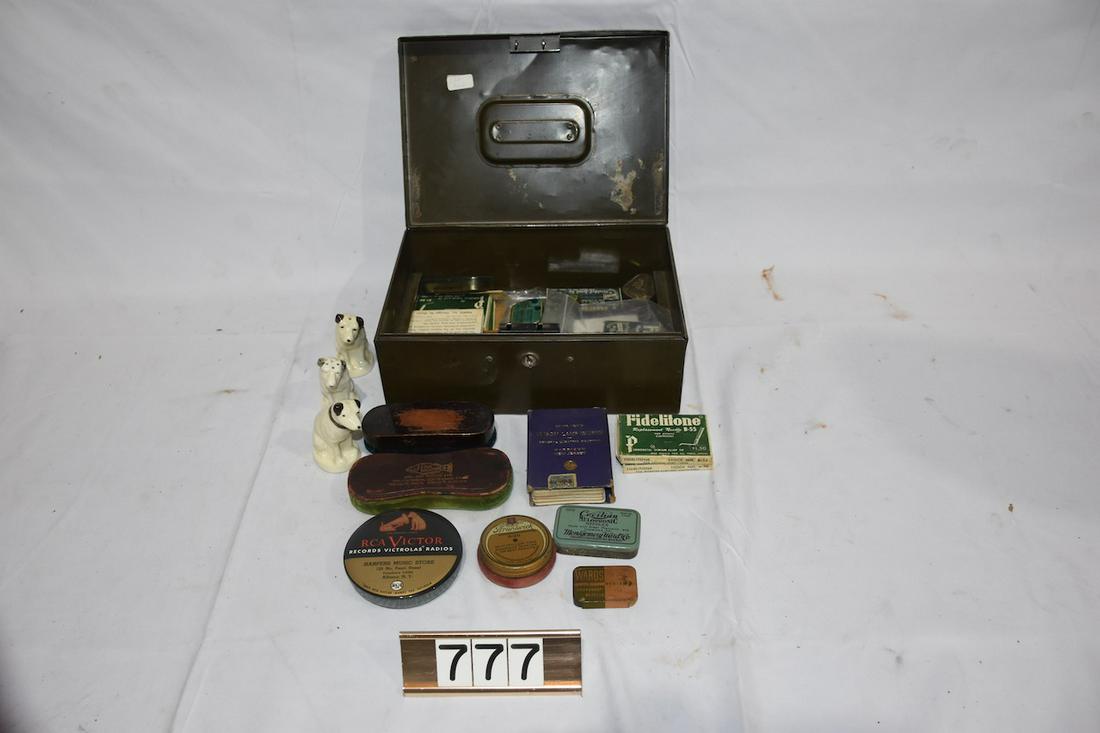 Group of Record Dusters, Needles, Etc. (1 of 1)