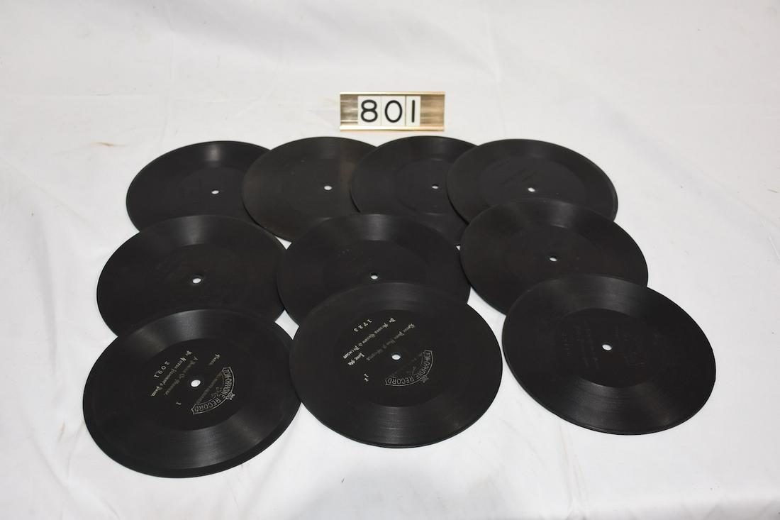 10 Zon-o-phone 7" Disc Records (1 of 1)