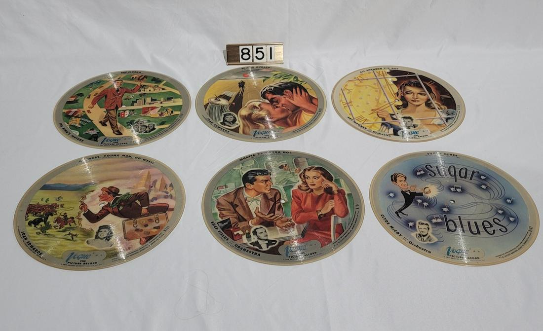 Group of (6) Vogue Picture Records (1 of 2)
