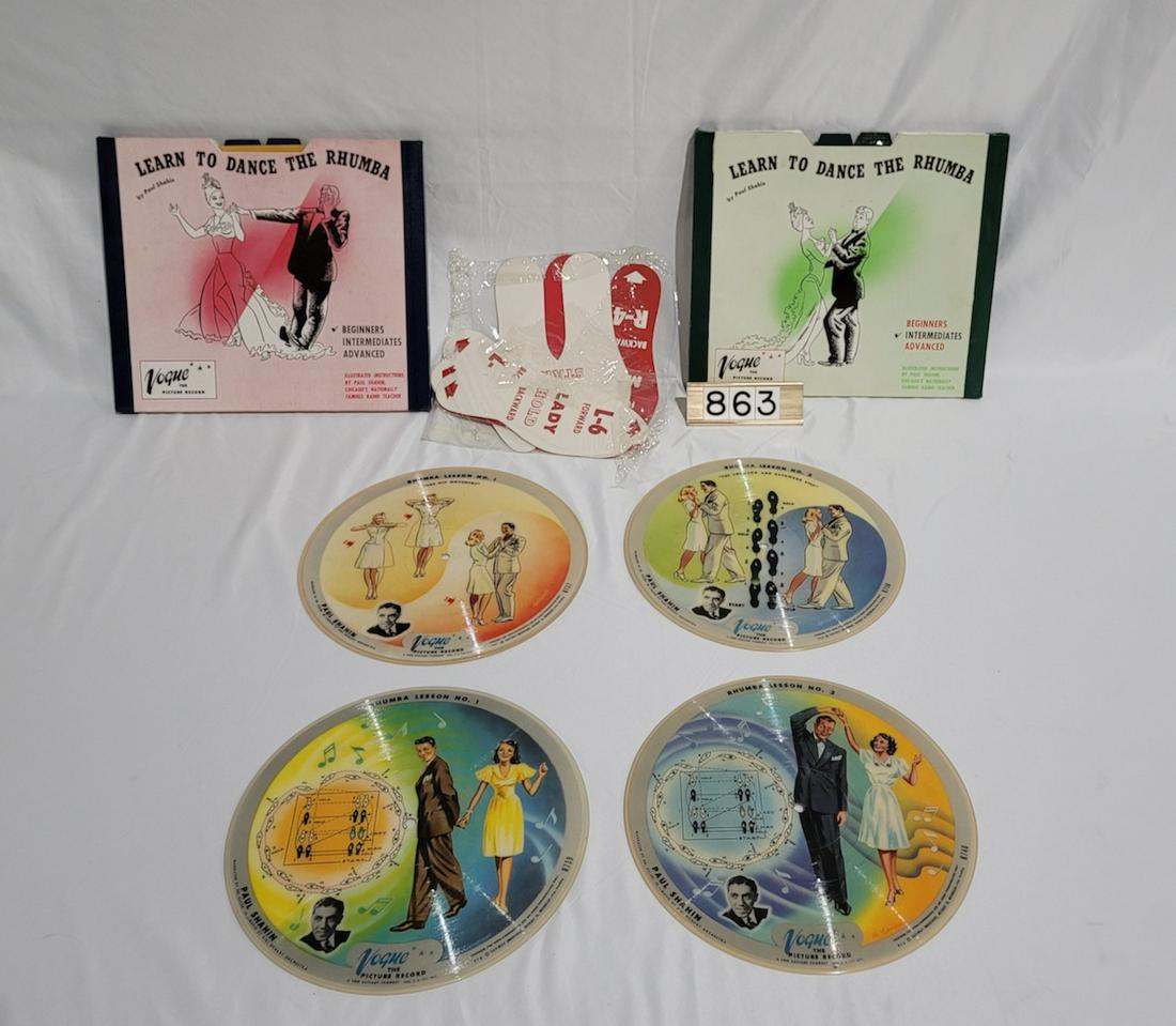 (2) Vogue Picture Record Album (1 of 2)