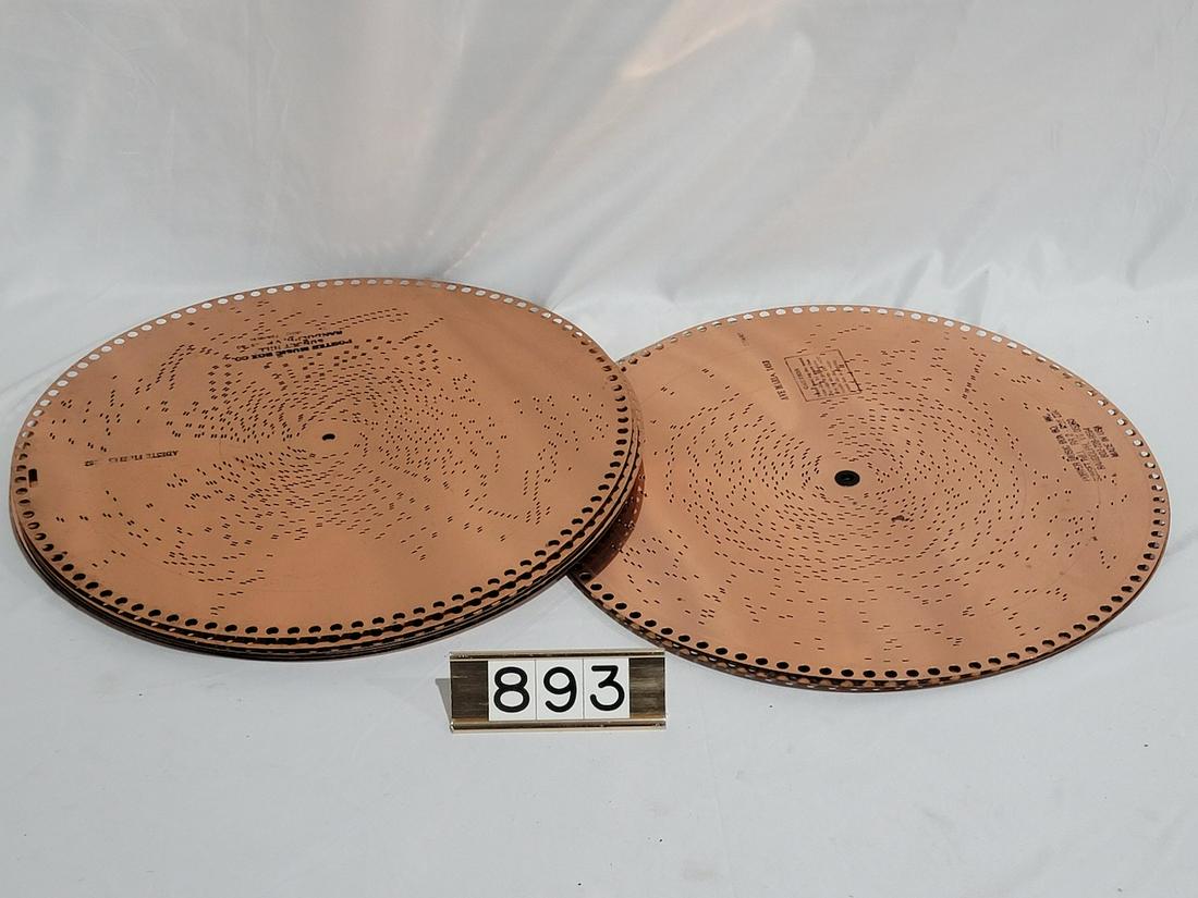 (11) Porter 15-1/2"  Copper Discs (1 of 1)