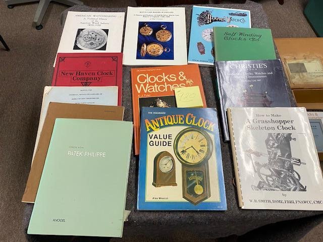 Reference Books on Clocks and Pocket Watches (1 of 1)