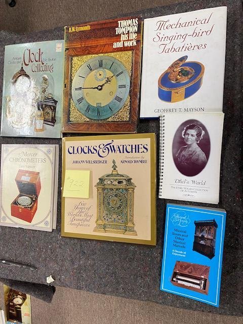 Reference Books on Clocks, Bird Boxes, Etc. (1 of 1)