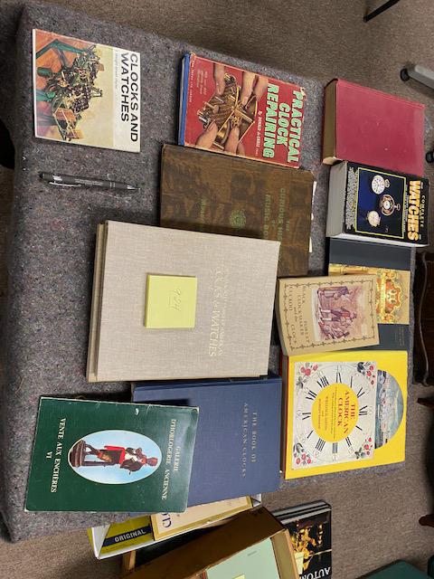 Reference Books on Clocks, Watches & Music Boxes (1 of 1)