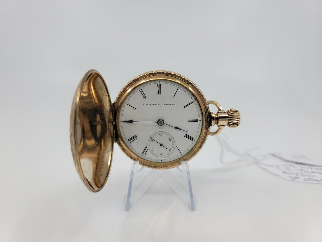Elgin "G.M. Wheeler" Hunting Case Pocket Watch (1 of 4)