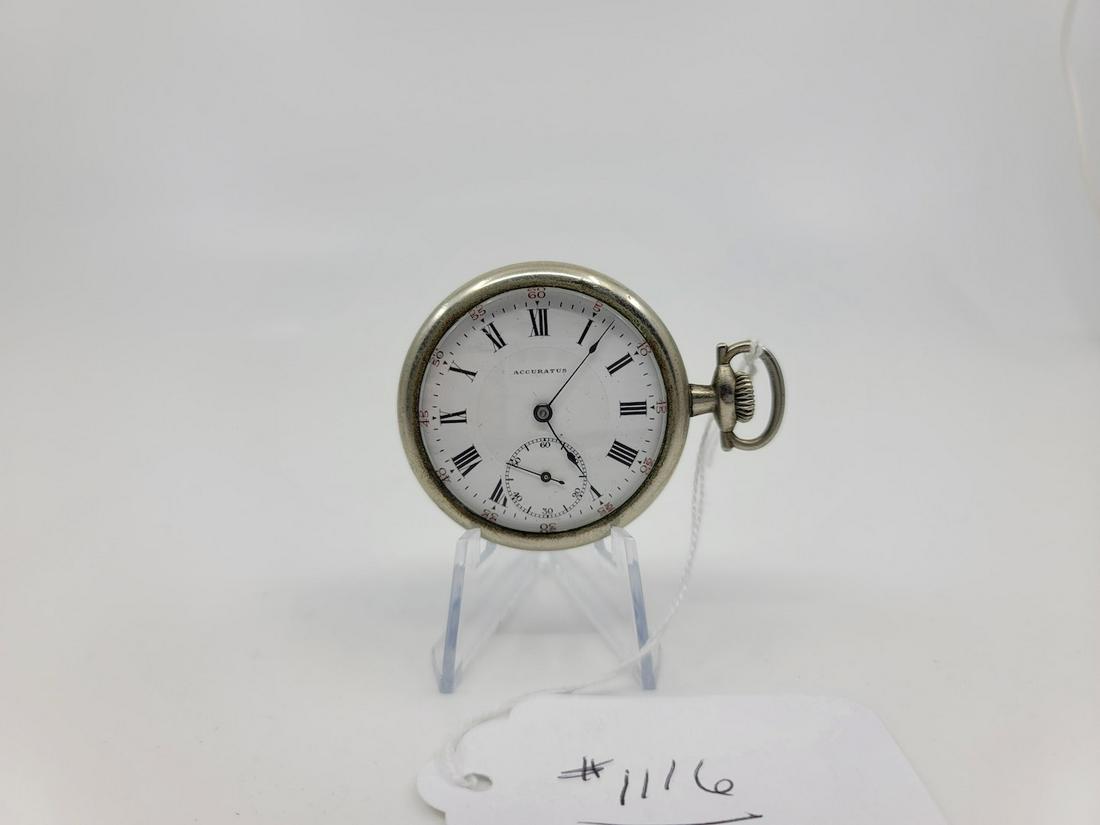 Tracy W.C. "Accuratus" Pocket Watch (1 of 3)